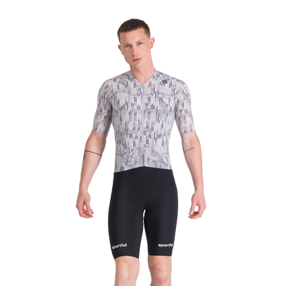 Tuta SPORTFUL G-SUIT Maniche Corte Nero/Grigio