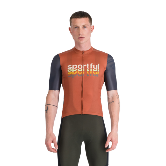 SPORTFUL Maglia a maniche corte SUPERGIARA 2 LOGO Arancione