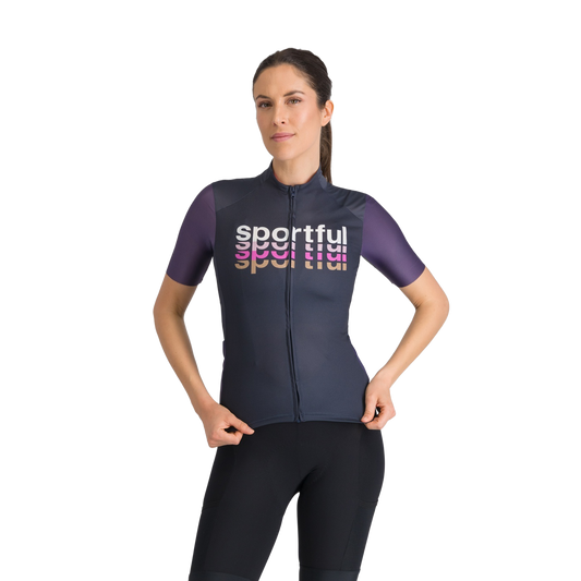 Maglia a maniche corte SPORTFUL SUPERGIARA 2 LOGO Donna Navy