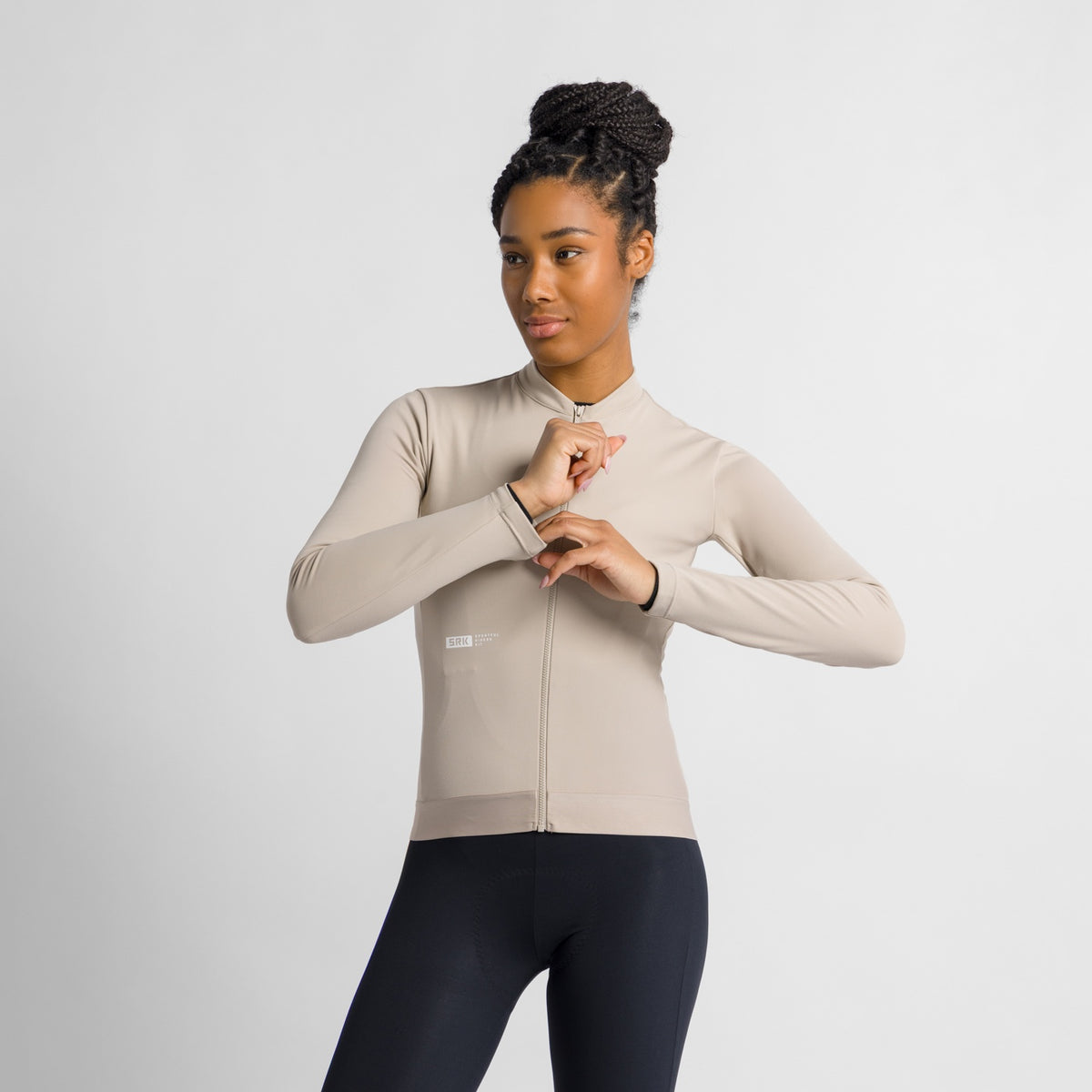 Maglia SPORTFUL SRK 2 da donna a maniche lunghe beige