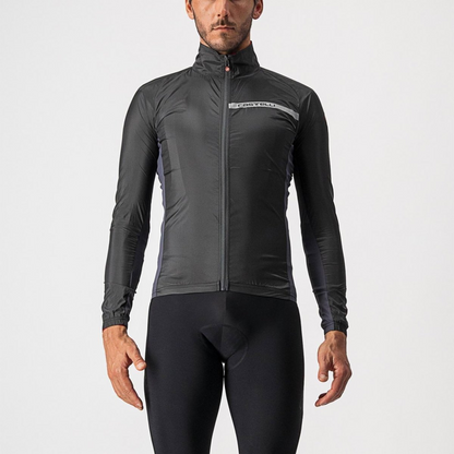 Giacca CASTELLI SQUADRA STRETCH Nero/Grigio