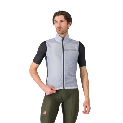 Gilet CASTELLI SQUADRA STRETCH Grigio