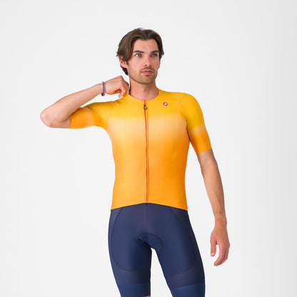 Maglia CASTELLI UPF Maniche Corte Arancione