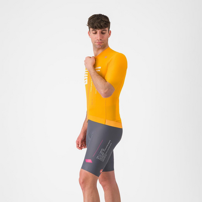 Salopette Corta CASTELLI ESPRESSO R--A/D Grigio Fumo