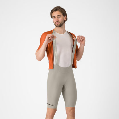 Pantaloncino Corto con Bretelle CASTELLI ESPRESSO 2 Silver Moon