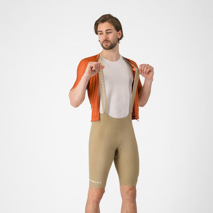 Salopette Corta CASTELLI ESPRESSO 2 Beige Elmwood