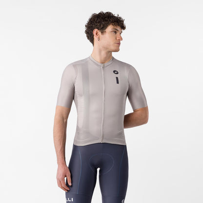 Maglia CASTELLI DRITTONE LOGO Maniche Corte Clay