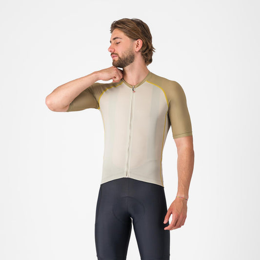 MAGLIA CASTELLI UNLIMITED ENDURANCE 3 Beige/Khaki
