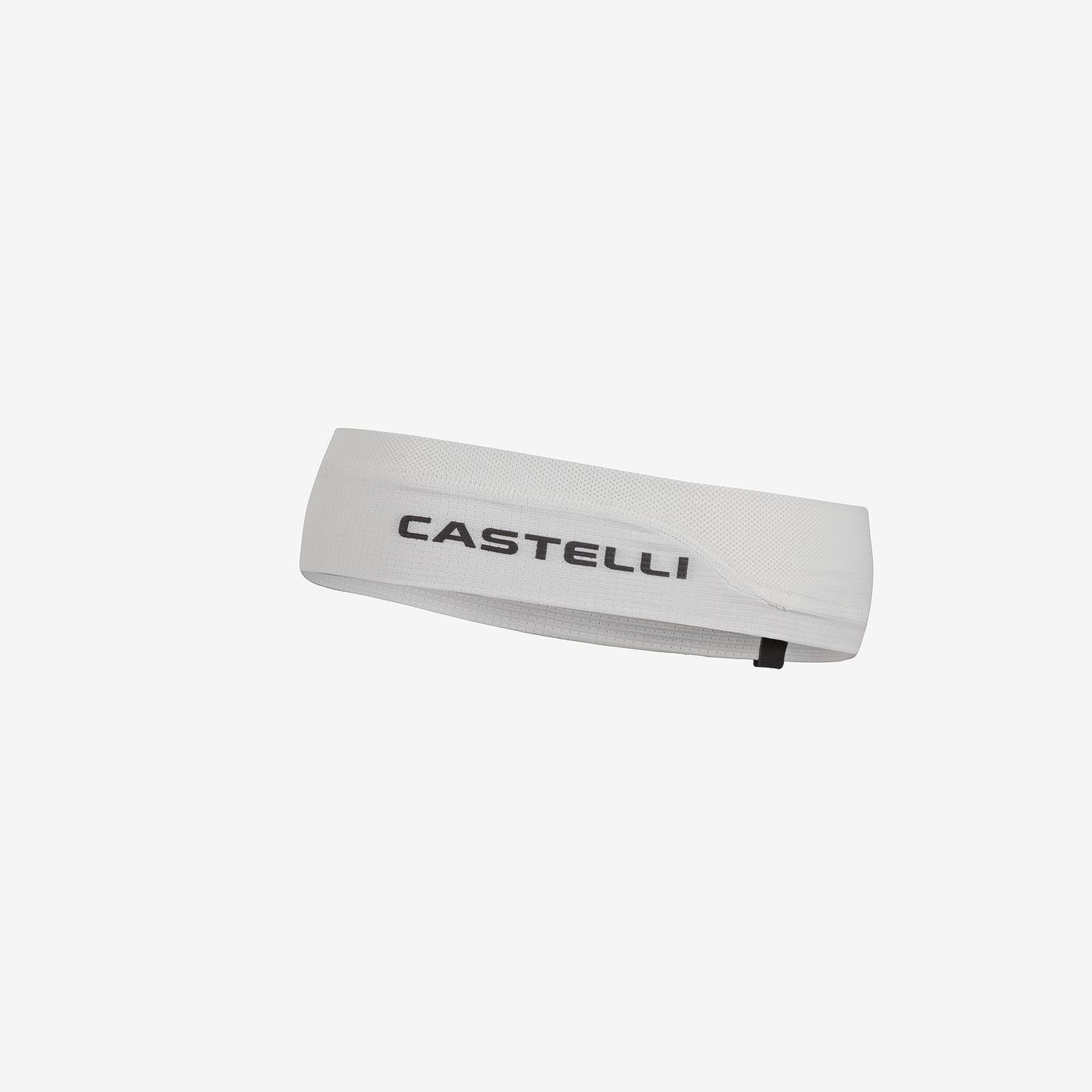 CASTELLI SUMMER Fascia per capelli bianca