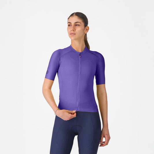Maglia a maniche corte CASTELLI ESPRESSO 2 Donna Viola