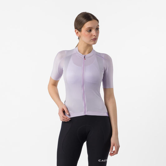 Maglia a maniche corte CASTELLI ESPRESSO 2 Donna Viola