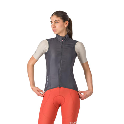 Gilet CASTELLI ARIA 2 da donna grigio scuro 2026