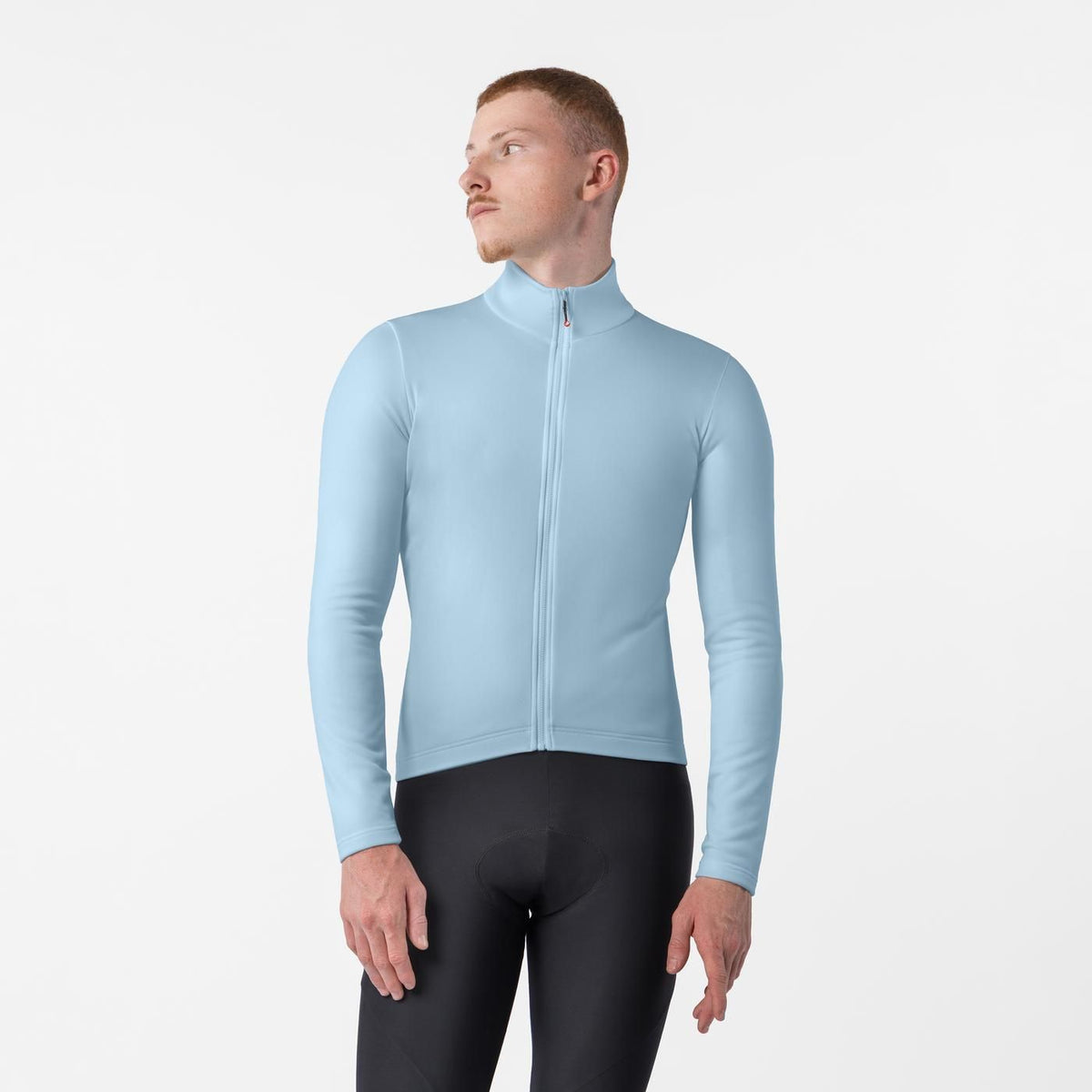 Maglia CASTELLI COMPETIZIONE THERMAL Maniche Lunghe Azzurro