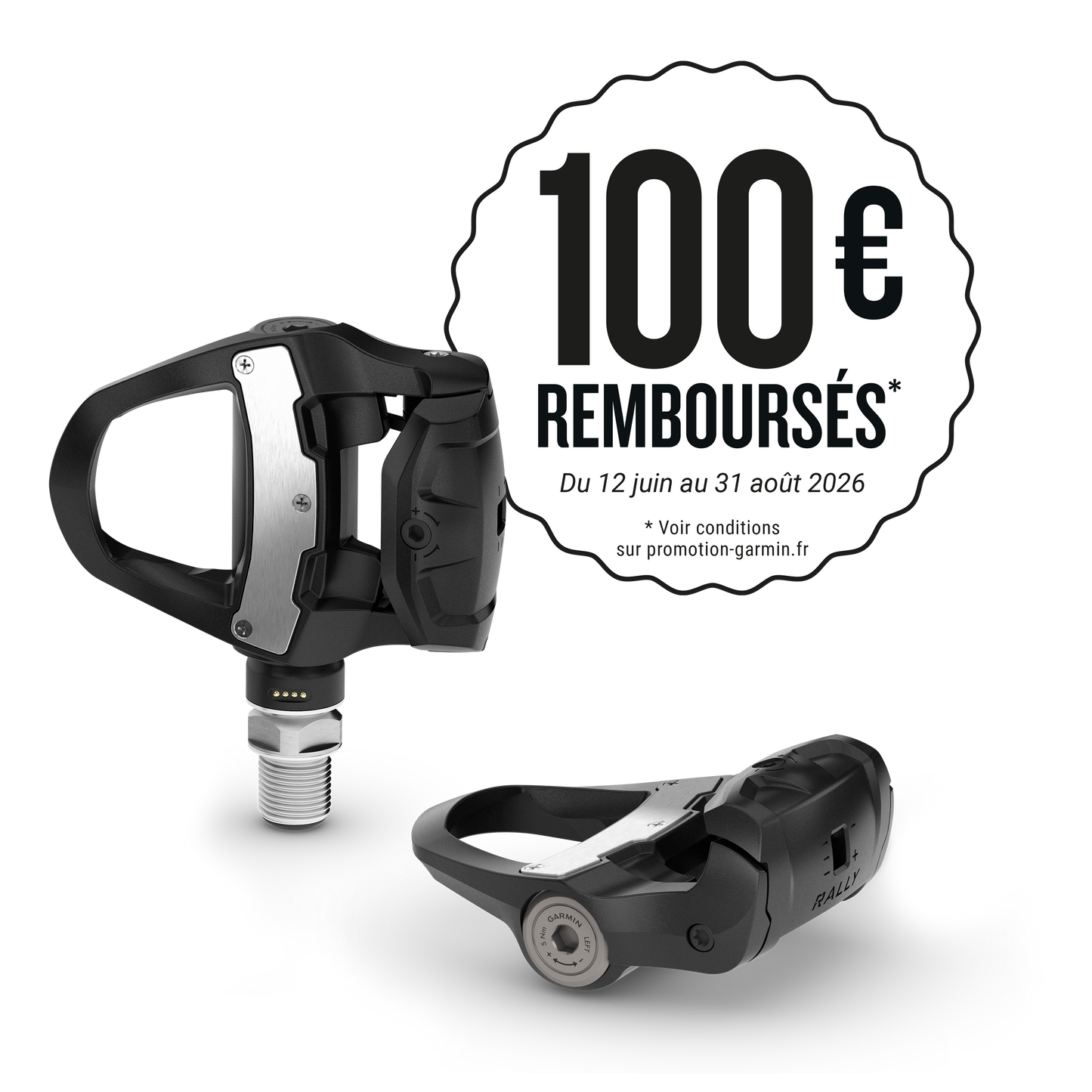 Pedali con sensore di potenza GARMIN RALLY RK 210