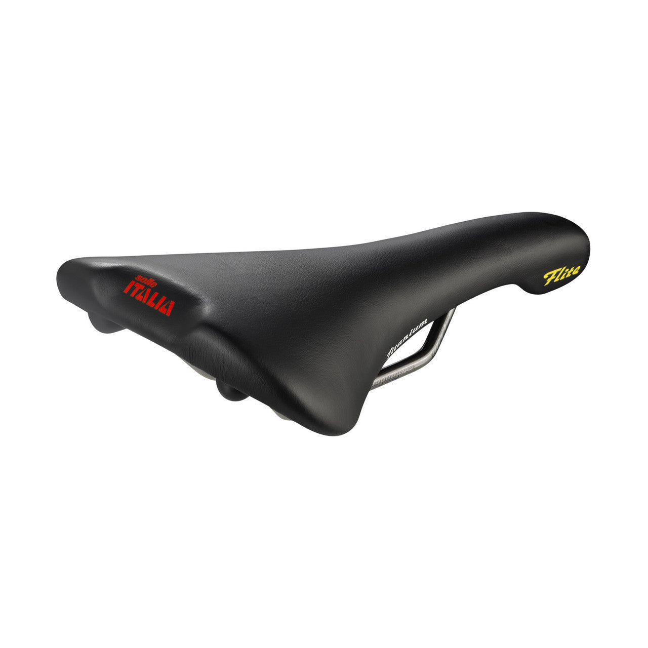 Sella SELLE ITALIA Flite 1990 L1 146mm Rotaie in Titanio - vista 3/4