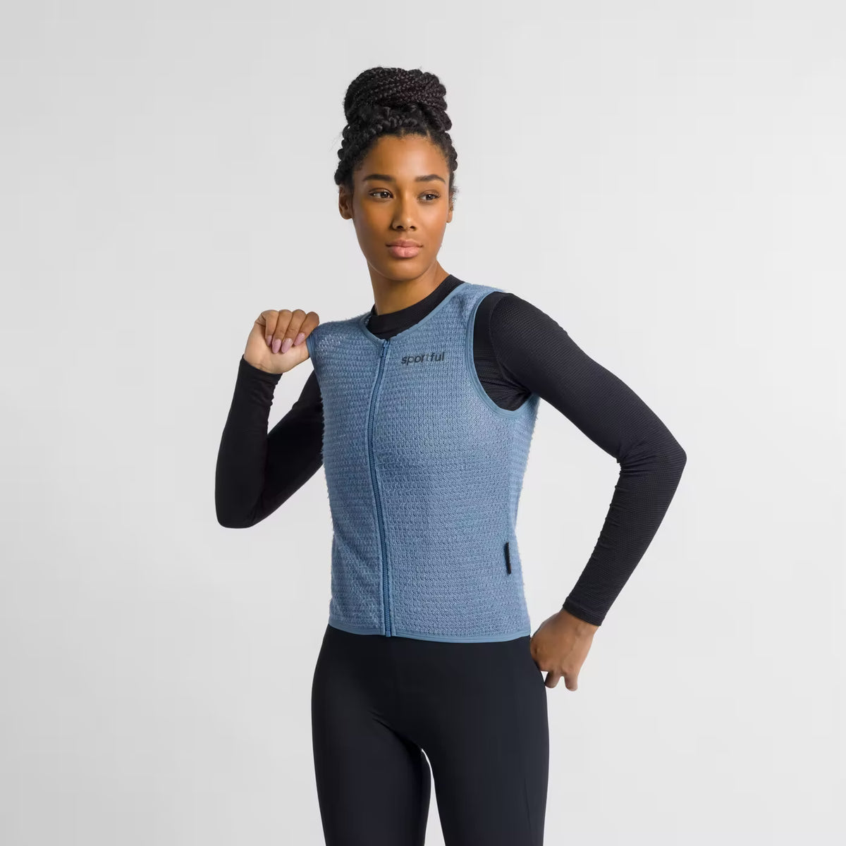 Maglia intima SPORTFUL ALPHA® senza maniche da donna blu