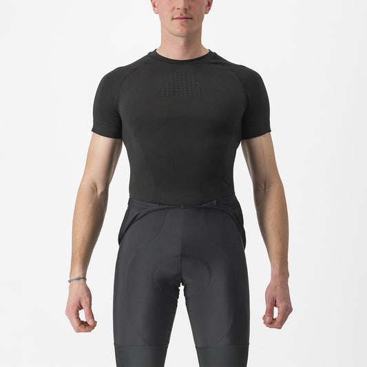 CASTELLI CORE SEAMLESS Intimo a maniche corte Nero