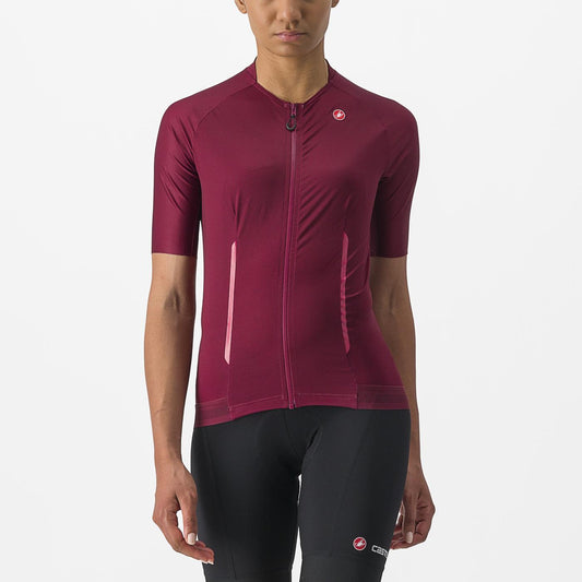 Maglia CASTELLI ENDURANCE W Donna a manica corta Bordeaux