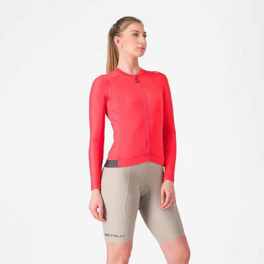 CASTELLI ESPRESSO W DT Donna Beige Bib Tight