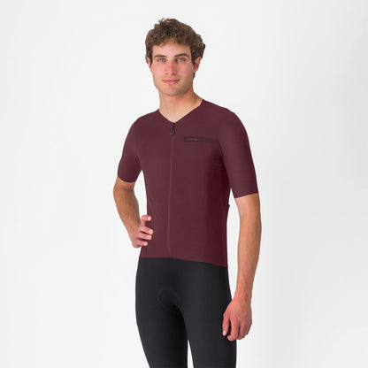 Maglia CASTELLI PREMIO EVO Maniche Corte Bordeaux