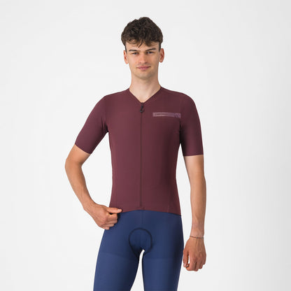 Maglia CASTELLI PREMIO EVO Maniche Corte Bordeaux