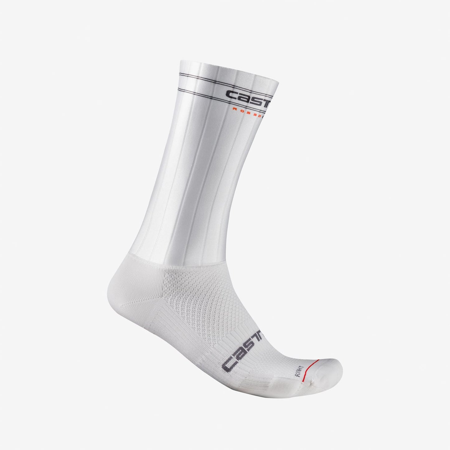 CASTELLI FAST FEET 3 Calzini Bianco