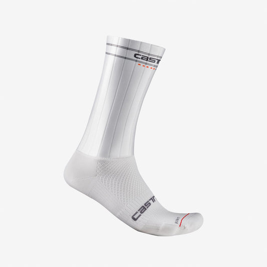 CASTELLI FAST FEET 3 Calzini Bianco