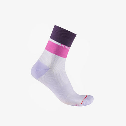 Calze CASTELLI ELEGANTE 12 Donna Bianco/Viola