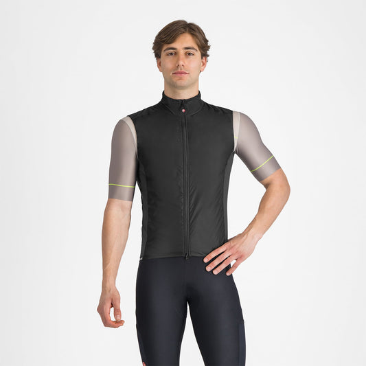 CASTELLI FLY DIRECT Giacca senza maniche nera