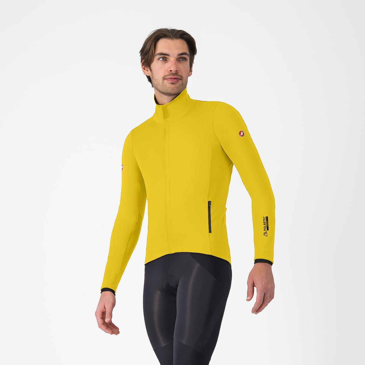 Giacca CASTELLI ALPHA 150 Mango Mojito/Nero