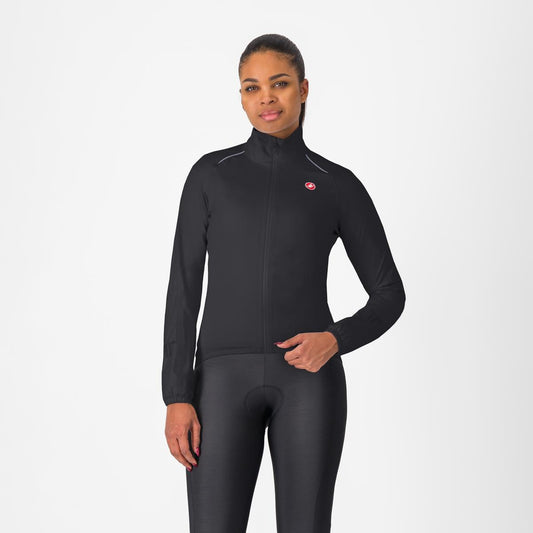 CASTELLI EMERGENCY 3 RAIN Giacca Donna Nero