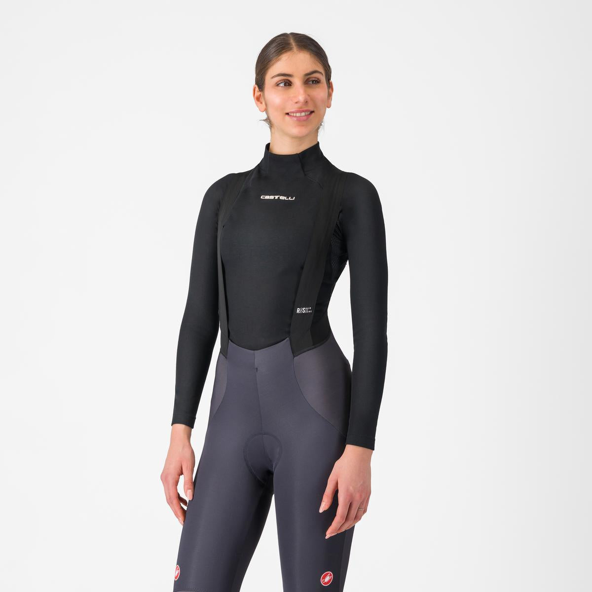 CASTELLI FLANDERS 2 Intimo donna a maniche lunghe Nero