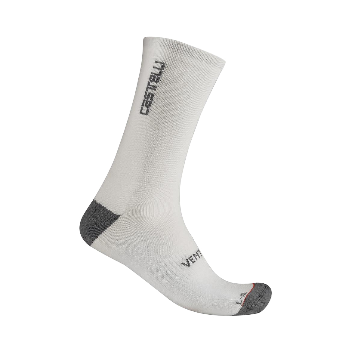 CASTELLI VENTI SOFT MERINO Calzini bianchi