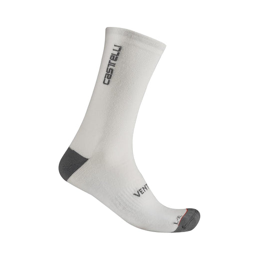 CASTELLI VENTI SOFT MERINO Calzini bianchi