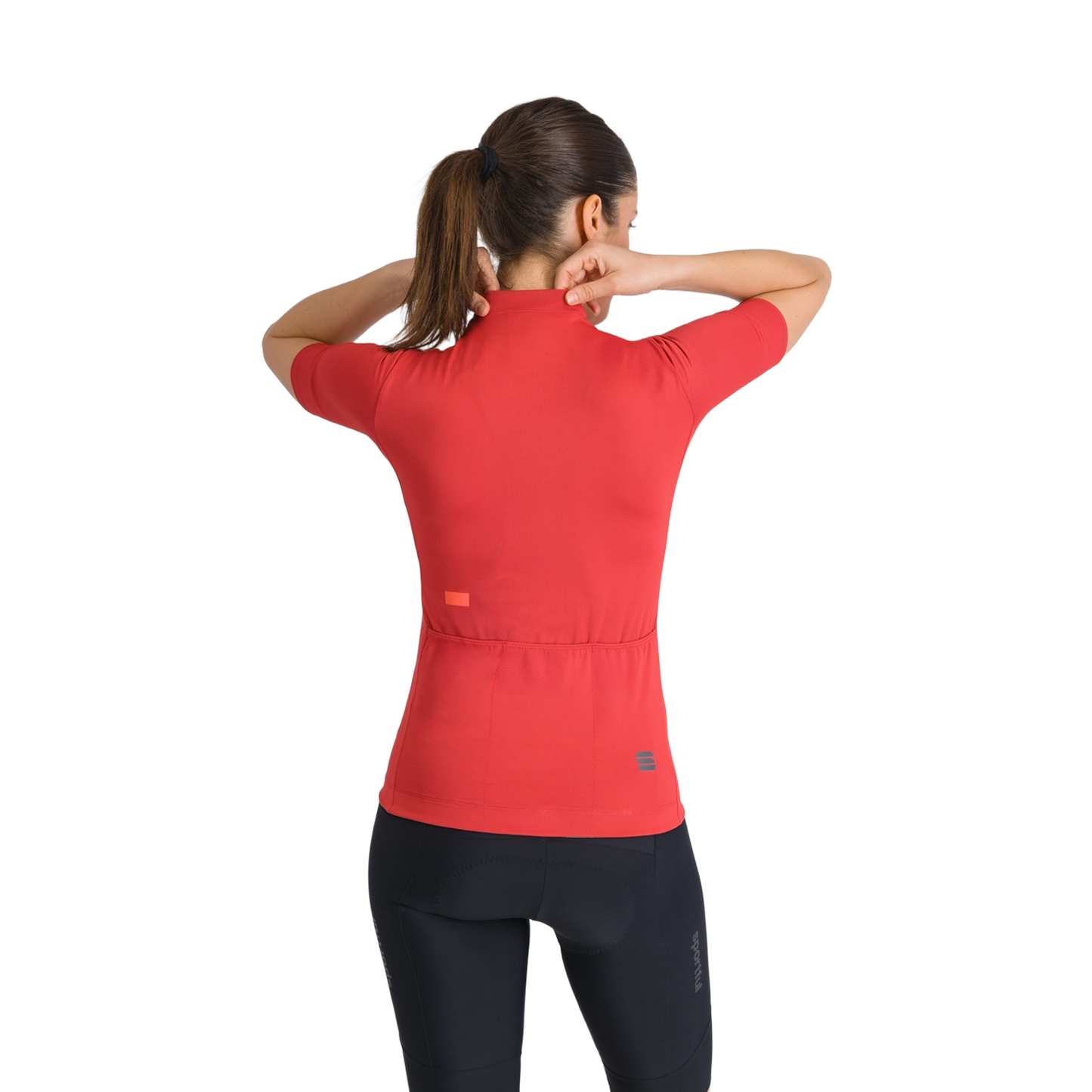 Maglia SPORTFUL CLASSIC a manica corta da donna, rosso