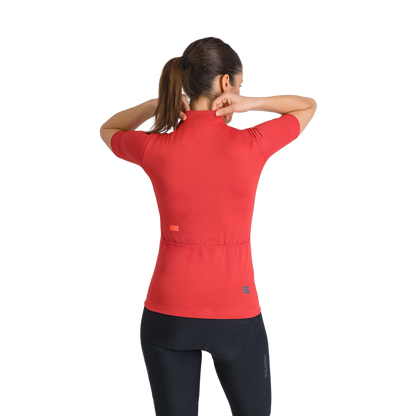 Maillot SPORTFUL CLASSIC Maniche Corte Donna Rosso