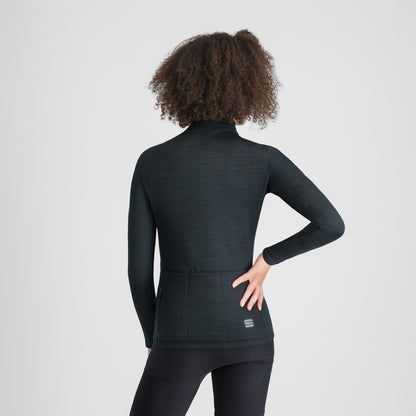 Maglia SPORTFUL SUPERGIARA WOOL da donna a maniche lunghe nera