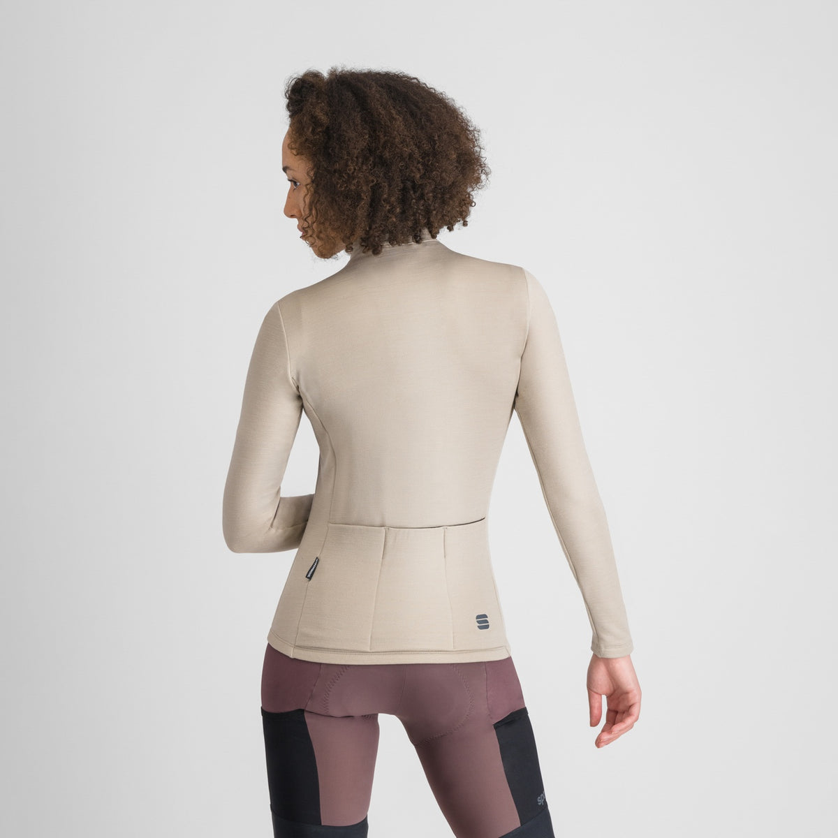 Maglia SPORTFUL SUPERGIARA WOOL da donna a maniche lunghe beige