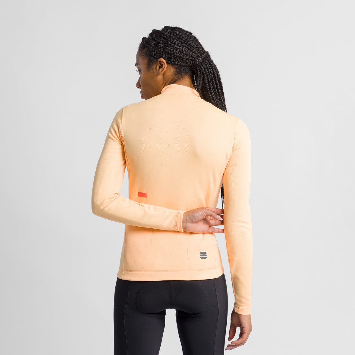 Maglia SPORTFUL CLASSIC da donna a maniche lunghe gialla