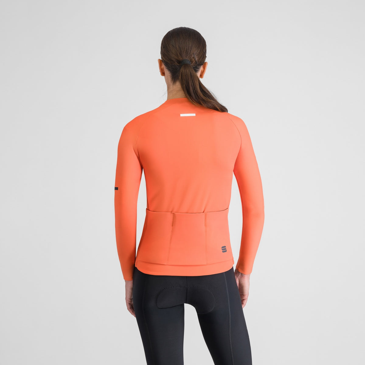 Maglia SPORTFUL SUPERNOVA da donna a maniche lunghe rossa