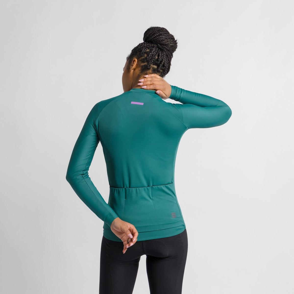 Maglia SPORTFUL SUPERNOVA da donna a maniche lunghe verde