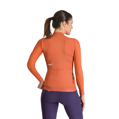 Maglia SPORTFUL SRK Maniche Lunghe Donna Arancione
