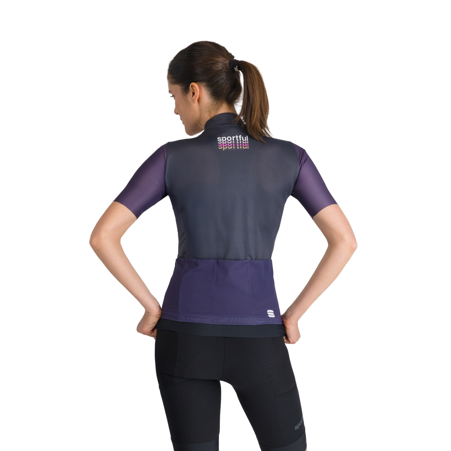 Maglia a maniche corte SPORTFUL SUPERGIARA 2 LOGO Donna Navy