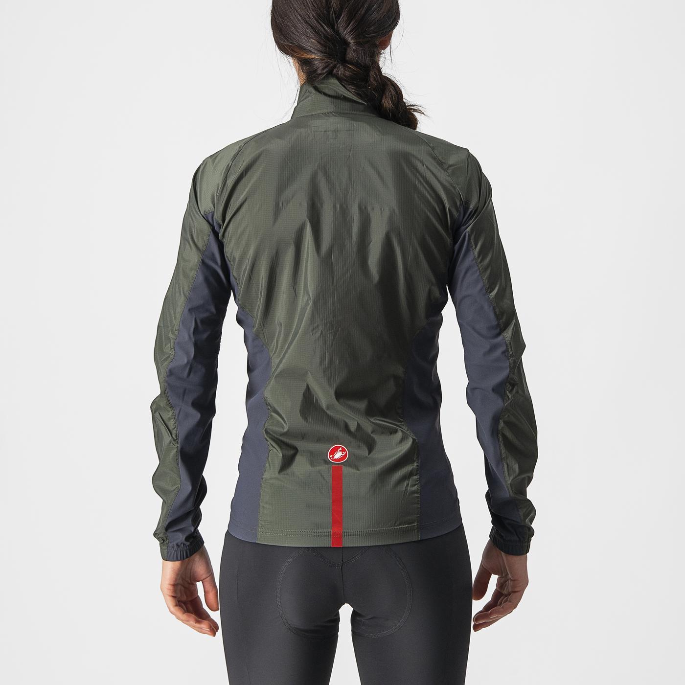 CASTELLI SQUADRA STRETCH Giacca Donna Khaki