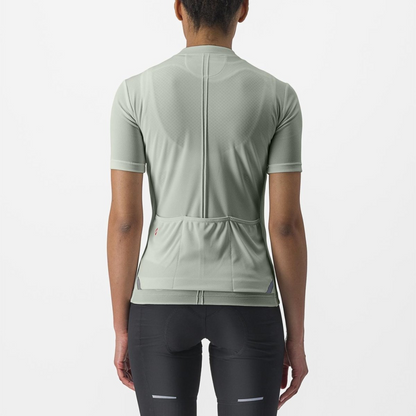 Maglia CASTELLI ANIMA 4 Donna Maniche Corte Verde