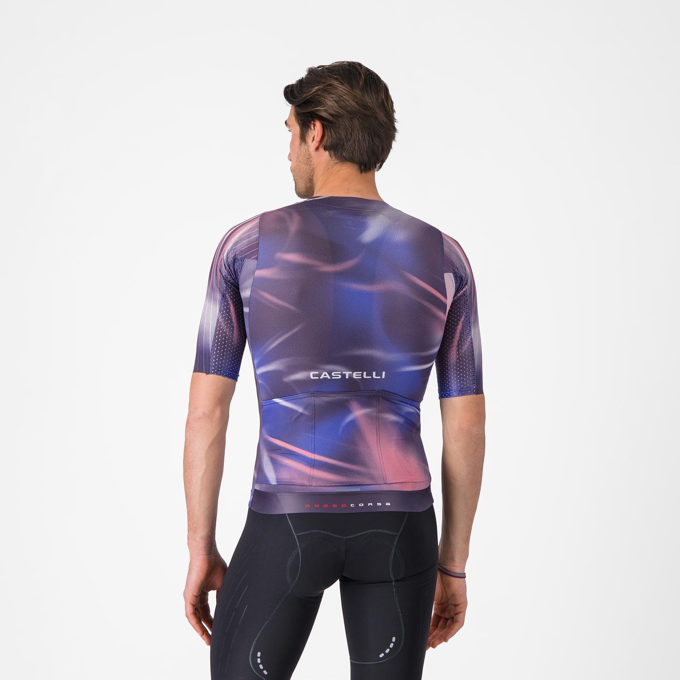Maglia a manica corta CASTELLI AERO RACE 8S Viola