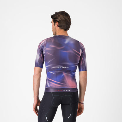Maglia CASTELLI AERO RACE 8S Maniche Corte Viola