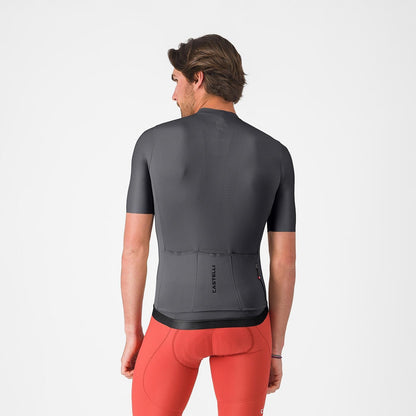 Maglia CASTELLI ESPRESSO 2 Maniche Corte Grigio