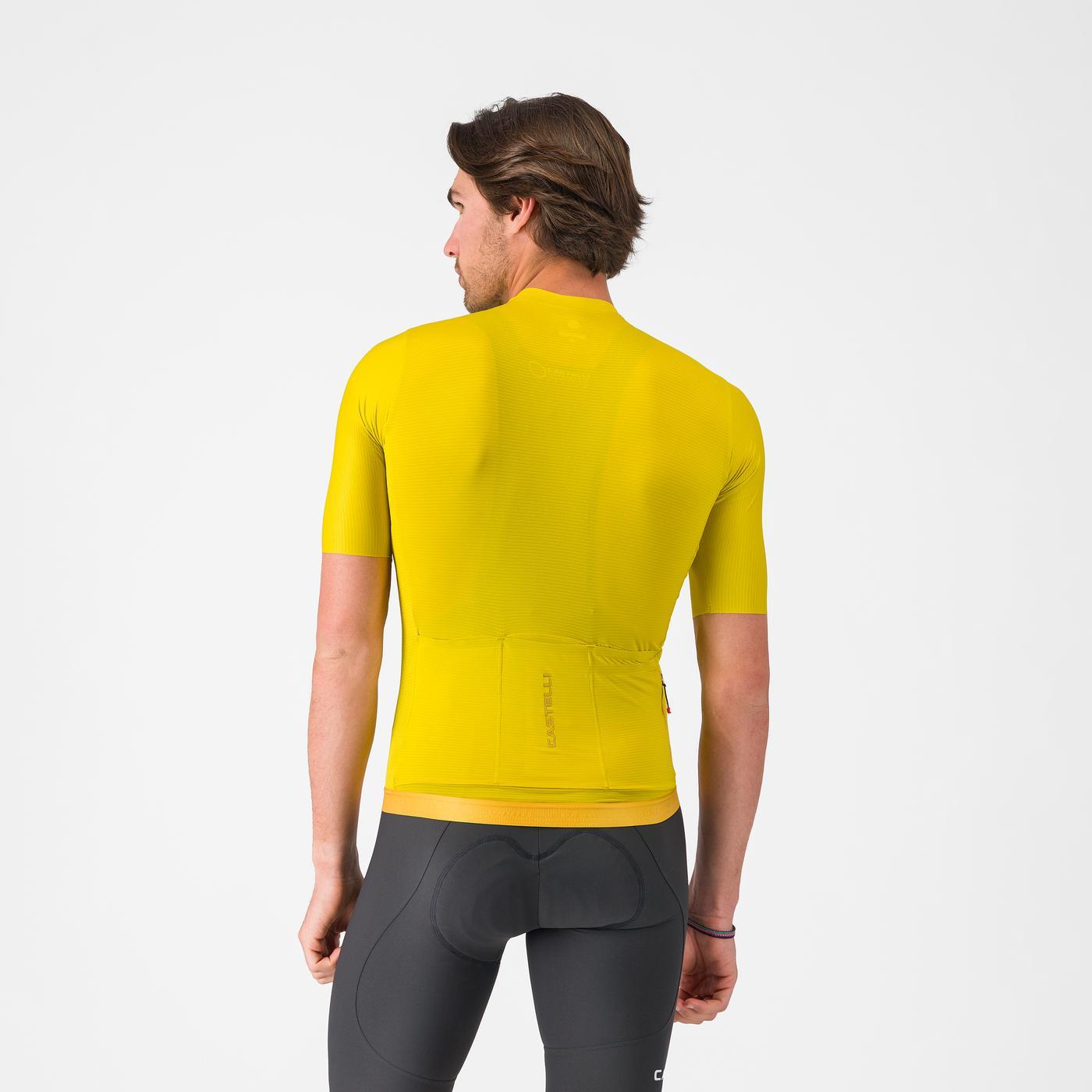 Maglia CASTELLI ESPRESSO 2 manica corta giallo