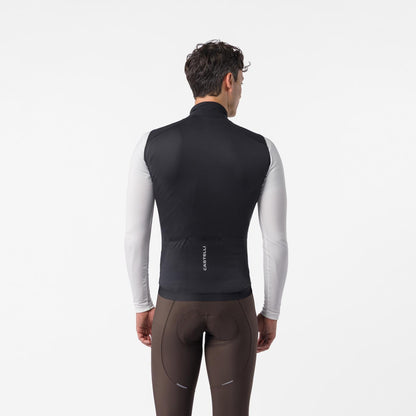 Giacca Senza Maniche CASTELLI ESPRESSO 2 Nero/Bianco